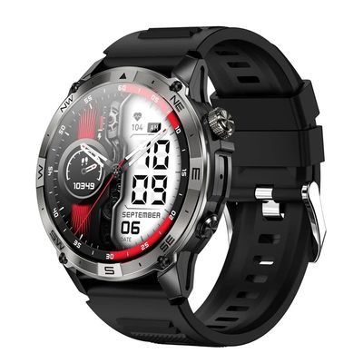 قیمت خوب HK08 Black GPS NFC Smart Watch 1.43 اینچ AMOLED صفحه لمسی BT5.3 NFC IP68 ضربان قلب 466x466 آنلاین