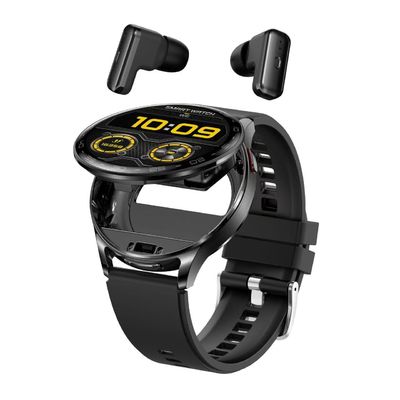 گوشواره های بلوتوث TWS Smartwatch طراحی شیک شارژ مغناطیسی گوشواره های TWS Smartwatch