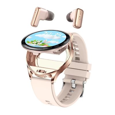 قیمت خوب TWS Bluetooth Earphone Smartwatch ضربان قلب و فشار خون تراشه 1.39 اینچی صفحه نمایش IPS BT 5.0 آنلاین