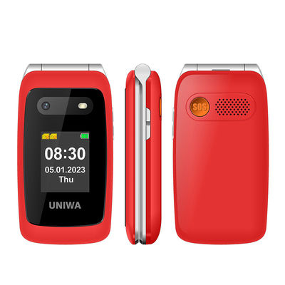 قیمت خوب 4G فلیپ گوشی های هوشمند دوستدار سالمندان دو صفحه نمایش کتاب تلفن بزرگ تلفن همراه برای افراد مسن آنلاین
