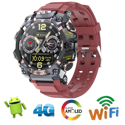 قیمت خوب ساعت هوشمند 4G در فضای باز ساعت هوشمند ردیاب تناسب اندام اندروید 8.1 OS با باند های فرکانس جهانی آنلاین
