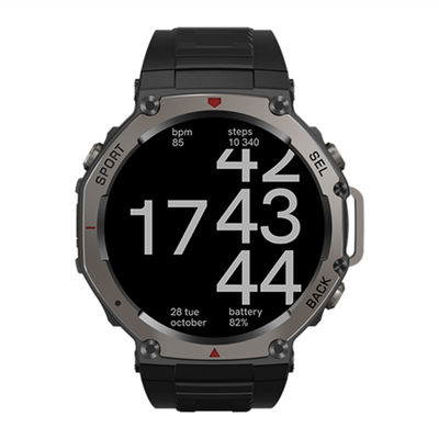 قیمت خوب DM58-GPS ساعت ردیابی GPS 1.43' AMOLED HD Display و سنسور ضربان قلب با دقت بالا آنلاین