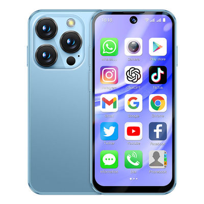 قیمت خوب 4G 3.88'MT6762 دو سیم کارت 5MP دوربین WIFI FM بلوتوث نوع C اثر انگشت اندروید مینی گوشی هوشمند آنلاین