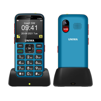 قیمت خوب کار آسان تلفن های همراه سالمندان UNIWA V1000 طولانی مدت با 2.31 