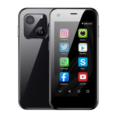 قیمت خوب XS13 PRO مینی گوشی هوشمند 3G با 2 + 16GB اندروید 9.0 2.5 اینچی صفحه نمایش نوع c دو کارته آنلاین