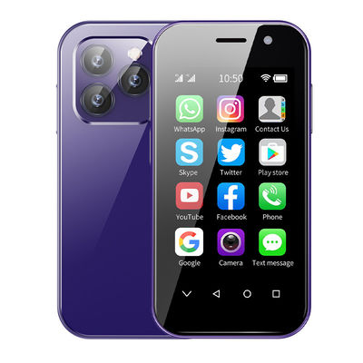 قیمت خوب XS14 Pro 4G مینی گوشی هوشمند 3+32GB دو سیم کارت تشخیص چهره مینی گوشی موبایل اندروید آنلاین