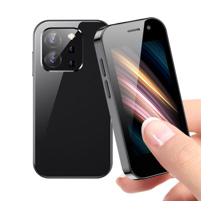 قیمت خوب XS15 PRO EU Version 3.0'' Android 9.0 4G تلفن همراه کوچک شناسه چهره نوع C دو سیم کارت آنلاین