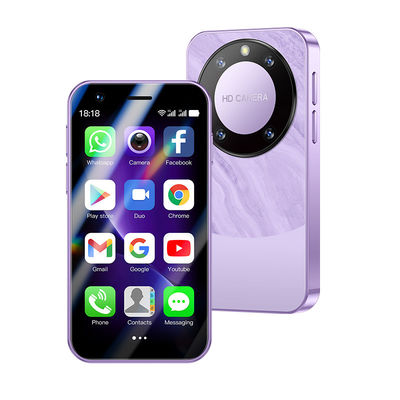 قیمت خوب F8 Pro Max کوچک 3G تلفن های همراه 3.0'' 1+16GB اندروید 8.1 تشخیص چهره 2000mAh دو سیم کارت آنلاین