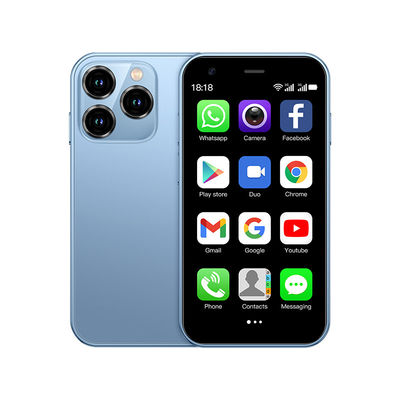 قیمت خوب چراغ قوه 3G مینی گوشی هوشمند FM عملکرد گوشی هوشمند کوچک برای اورژانسی و سرگرمی آنلاین
