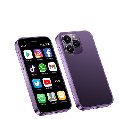 XS16 MTK6737 4G مینی گوشی هوشمند IPS صفحه نمایش دوربین عقب 3 اینچ تلفن همراه 2+16GB
