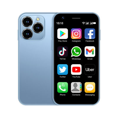 XS16 3.0'' اندروید 10.0 مینی اندروید تلفن 4G Quad Core 2000mAh 2+16GB