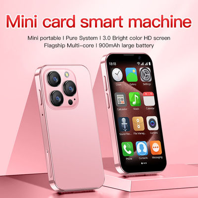 قیمت خوب 3.0''مینی تلفن 2+16GB بلوتوث 4.0 تشخیص چهره دو سیم کارت سبک کلاسیک XS18 پرو 3G آنلاین