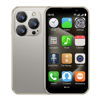قیمت خوب دو سیم کارت کلاسیک سبک XS18 پرو 3G 3.0'' مینی تلفن 2 + 16GB بلوتوث 4.0 تشخیص چهره آنلاین