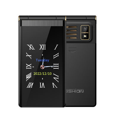 قیمت خوب Yeemi M1 GSM 2G دو سیم کارت دو صفحه نمایش تاشو تلفن MTK Micro USB 2.8 Inch آنلاین