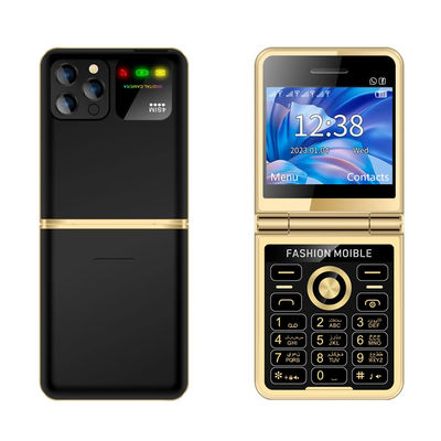 P20 قابل تاشو ۲٫۴ اینچ HD Screen Four SIM Dial بلوتوث چراغ قوه ال ای دی Super Thin Feature Phone
