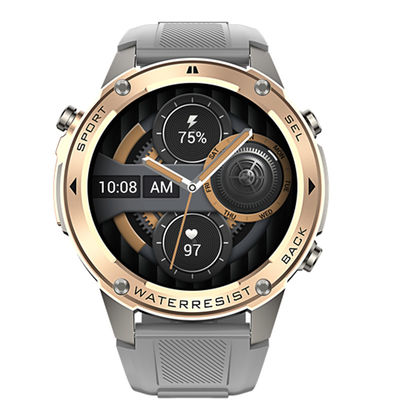 قیمت خوب AMOLED GPS Smart Watch 1.43 اینچی قطب نما بلوتوث 5.3 کامل لمس برای ورزش آنلاین
