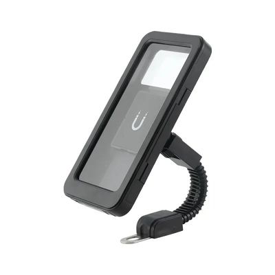 قیمت خوب موترسیکلت ضد آب دوچرخه حامل تلفن همراه پشتیبانی دوچرخه جهانی GPS 360 ° چرخش قابل تنظیم حامل تلفن همراه موتورسیکلت آنلاین