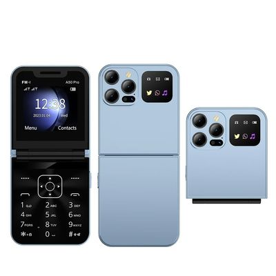 قیمت خوب A50 PRO 2G ویژگی تلفن طرح فلپ سرعت شماره گیری لیست سیاه چراغ قوه LED وصل شوید آنلاین