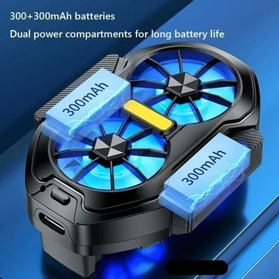 قیمت خوب FS01 خنک کننده تلفن همراه دو طرفه برای تلفن ها گزینه های پلاگین قابل شارژ آنلاین