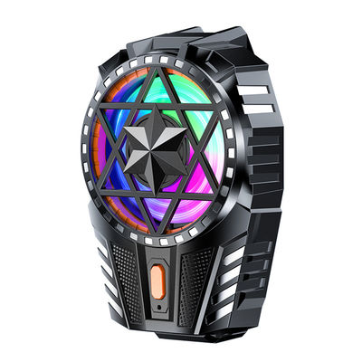 قیمت خوب X112 فن خنک کننده تلفن 300mah شارژ مجدد با RGB Light سه سرعت تنظیم پذیر آنلاین
