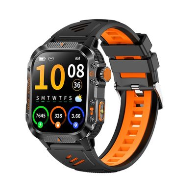 قیمت خوب GPS Sports Smartwatch 2.01'' IPS Display بلوتوث مکالمه بارومتر ارتفاع قطب نما چراغ قوه LED آنلاین