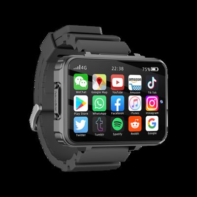 قیمت خوب ساعت هوشمند آمولد بزرگ 2.4 اینچی با دوربین دوگانه، GPS، WIFI، اسلات سیم کارت، بازی آنلاین