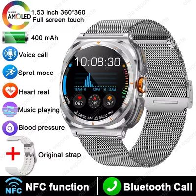 قیمت خوب TWS Smart Watch Durable Alloy PC Material IP67 Waterproof Full Touch Screen GT98 آنلاین