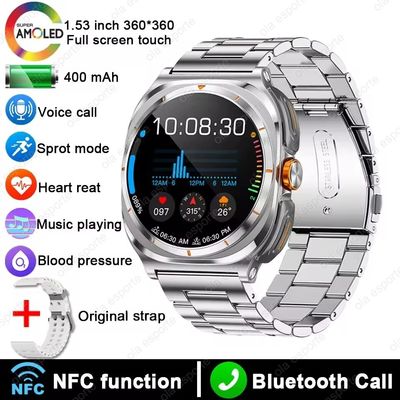 قیمت خوب نمایشگر تشخیص شارژ دینامیک GPS Sport Smart Watch با دکمه های لمسی و 8 سبک UI آنلاین