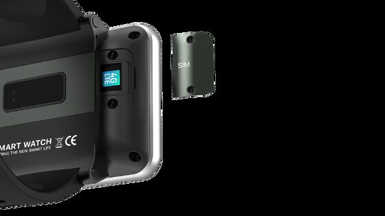 قیمت خوب ساعت هوشمند 4G تلفن اندروید 71 سیستم عامل صفحه نمایش 5MP دوربین GPS تست ضربان قلب حالت چند ورزش آنلاین