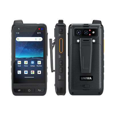 F400 واکی تاکی 4G PDA مقاوم اندروید15 4' 4' + 64GB 2.5W اسپیکر بزرگ 4350mAh PoC SOS NFC