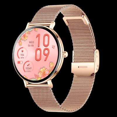قیمت خوب I232 AMOLED SmartWatch فوق نازک IP68 ضد آب فشار خون قلب مانیتور خواب آنلاین
