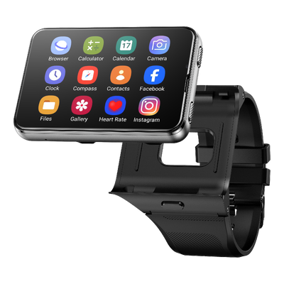 قیمت خوب 2صفحه لمسی.88 اینچی اندروید 11 OS 6+128GB Face Unlock دوربین دوگانه WIFI GPS باند قابل جدا شدن آنلاین