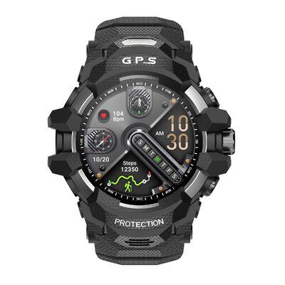 ساعت هوشمند PG999 GPS AMOLED با صفحه نمایش 1.43 اینچی، ضد آب تا عمق 30 متر، سازگار با سیستم عامل های iOS / Android