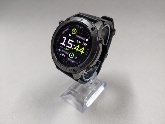 DM56 Smart Watch | Multi‑GNSS GPS | Compass Barometer Altimeter | 5 ATM Waterproof | Bluetooth Voice Call | 1.43'' AMOLED Screen