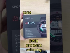 ساعت هوشمند 5ATM BLE 5.3 500mAh باتری ساعت ورزشی ضد آب