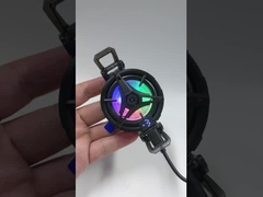 خنک کننده گوشی مغناطیسی TL07 5V/3A برای PUBG Mobile - فن خنک کننده انجمادی نیمه هادی با دمای دیجیتال
