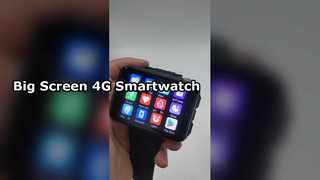 ساعت هوشمند 4G AMOLED قفل صفحه نمایش بزرگ با چهره