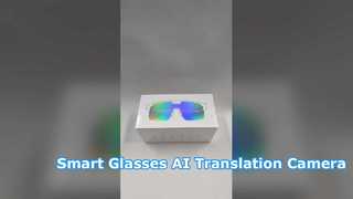 Q01 AI ترجمه بلوتوث تماس عینک هوشمند