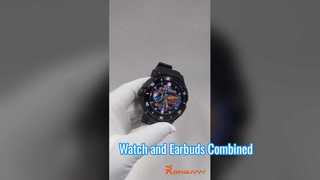 ساعت هوشمند هدفون ارتقاء جدید 2 در 1 بی سیم TWS Combo Bluetooth Talk Earbuds هدست پخش موسیقی