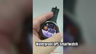 ساعت هوشمند ورزشی Rainbuvvy DM76 GPS 1.32 اینچی AMOLED 5ATM ساعت مچی ضد آب 360 میلی آمپر ساعت